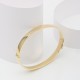 X-1116-2 14K-Gold-Bangle-Bracelet